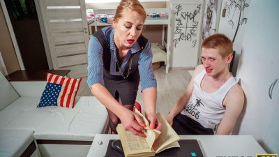 Boy Simulates Heart Attack and with Ease Seduces Naive Tutor