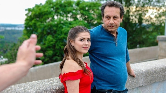 Naughty Chick in Bright Dress Sucks Dick and Gets Nailed by Stranger for Money - Full XXX Movies | ePornHIT.