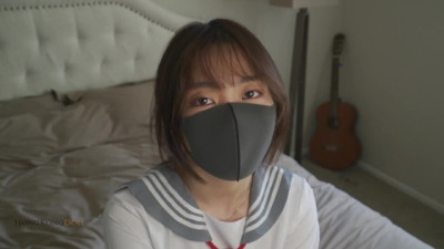 Fuck a Horny Chinese Girl Wearing a JK Uniform after Interviewing