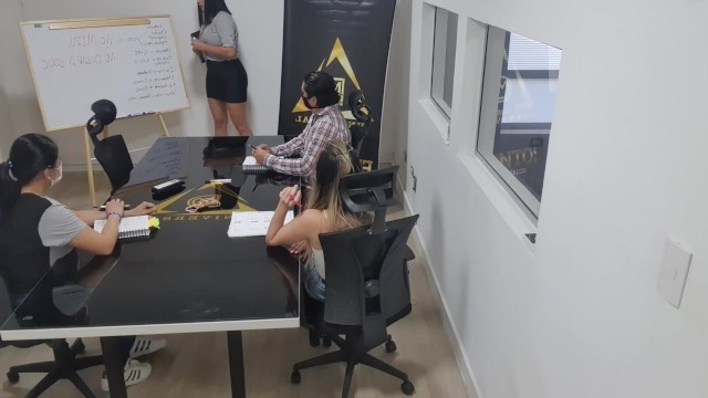 I need a nice fuck from my coworker after my work meeting. He wants to know who the boss is here. - Full XXX Movies | ePornHIT.