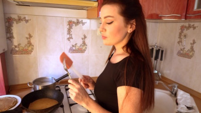 Having Sex with a Young Wife in the Kitchen